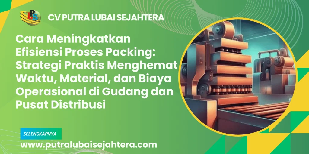 Cara Meningkatkan Efisiensi Proses Packing: Strategi Praktis Menghemat Waktu, Material, dan Biaya Operasional di Gudang dan Pusat Distribusi